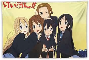 京アニ けいおん！　等身大タペストリー 4人 京アニ けいおん！ 等身大タペストリー 4人 【公式通販】